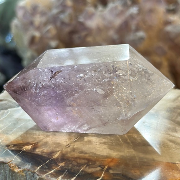 🎄SALE🎄Amethyst DT Crystal Point With Rainbow! - Picture 3 of 11